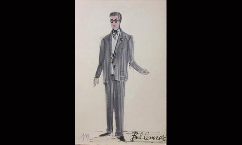 Les maquettes de décors et de costumes de théâtre