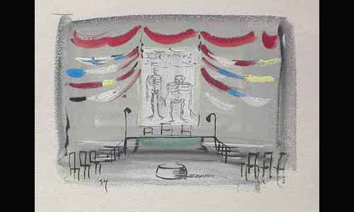 les décors et costumes de Wako de Roger DUCHEMIN - 1956