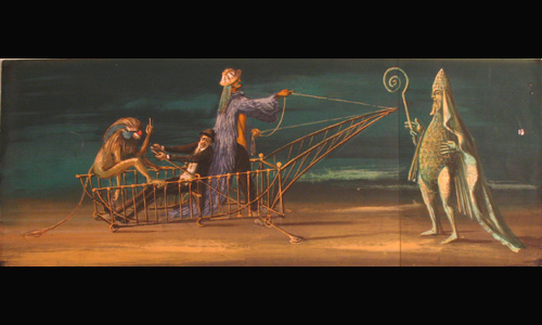 Les maquettes de décors et de costumes de théâtre