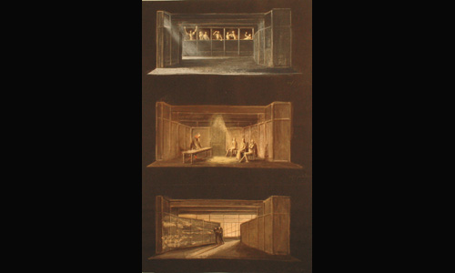 Les maquettes de décors et de costumes de théâtre