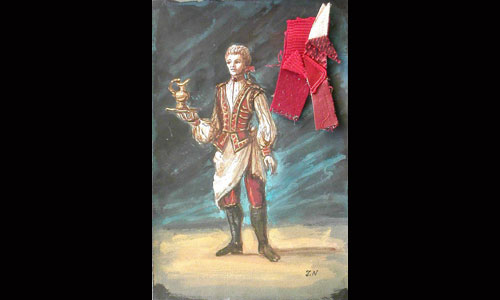 Les maquettes de décors et de costumes de théâtre