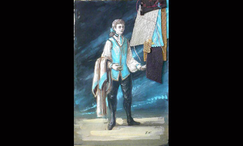 Les maquettes de décors et de costumes de théâtre