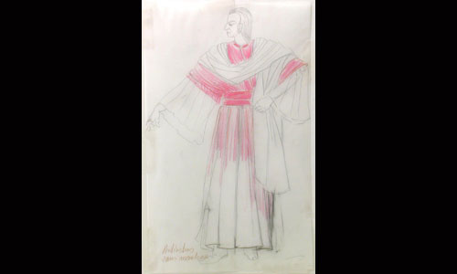les décors et costumes de Bérénice de Jean RACINE - 1980