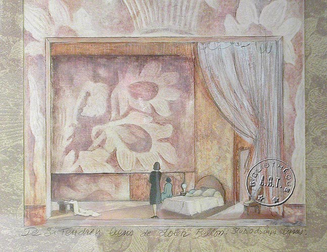 les décors et costumes de De si tendres liens de Loleh BELLON - 1984