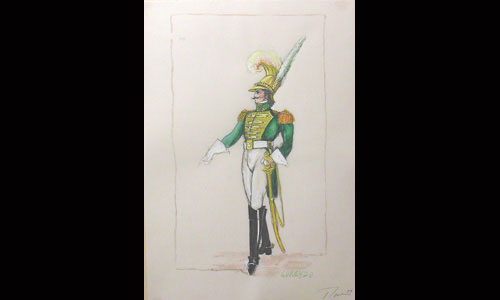 Les maquettes de décors et de costumes de théâtre