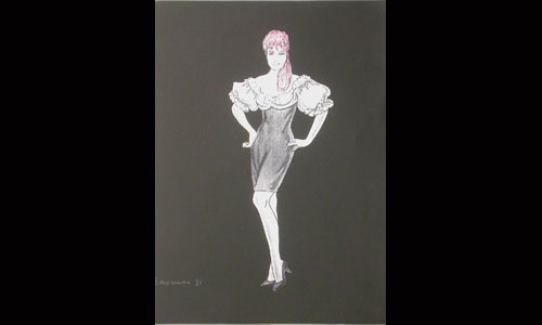 Les maquettes de décors et de costumes de théâtre
