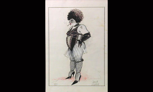 Les maquettes de décors et de costumes de théâtre