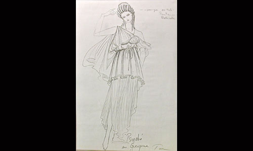 Les maquettes de décors et de costumes de théâtre