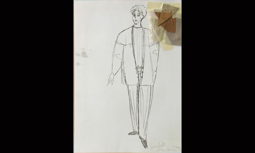 Les maquettes de décors et de costumes de théâtre
