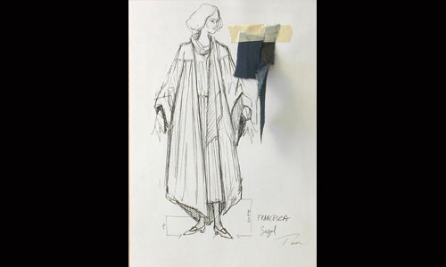 Les maquettes de décors et de costumes de théâtre