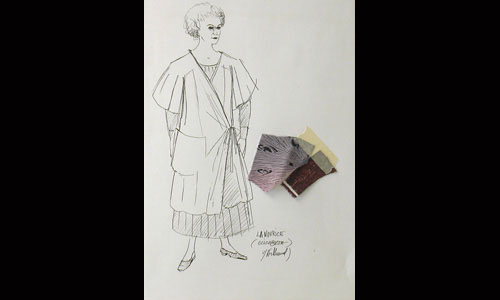 Les maquettes de décors et de costumes de théâtre
