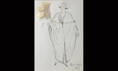 Les maquettes de décors et de costumes de théâtre
