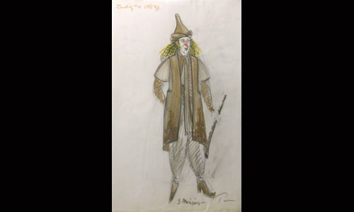 Les maquettes de décors et de costumes de théâtre