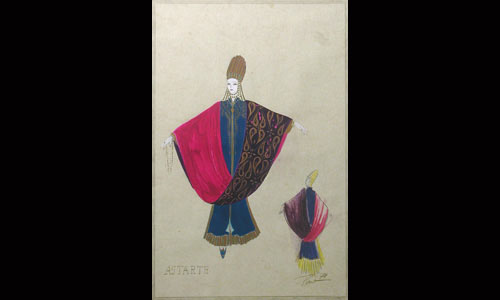 Les maquettes de décors et de costumes de théâtre