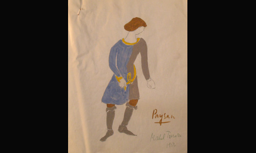 Les maquettes de décors et de costumes de théâtre