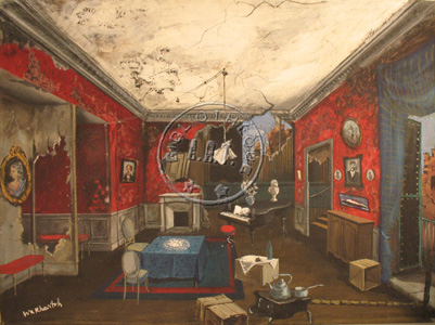 les décors et costumes de Dieu le savait de Armand SALACROU - 1950