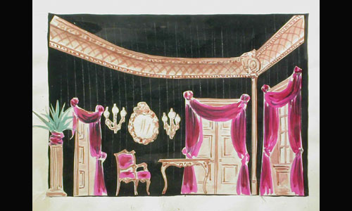 les décors et costumes de Procès (le) de Oscar WILDE - 1947