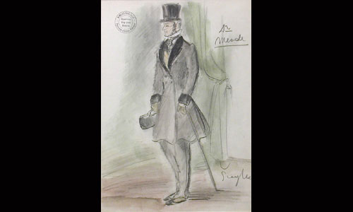 Les maquettes de décors et de costumes de théâtre