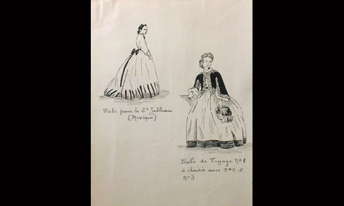 Les maquettes de décors et de costumes de théâtre