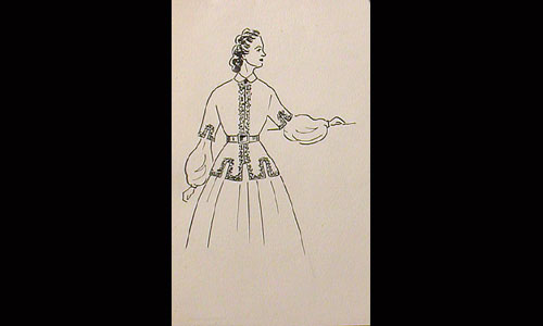 Les maquettes de décors et de costumes de théâtre