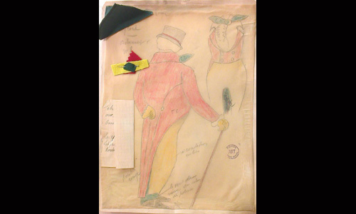 Les maquettes de décors et de costumes de théâtre