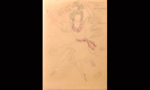 Les maquettes de décors et de costumes de théâtre