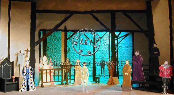 les décors et costumes de Alouette (l') de Jean ANOUILH - 1953