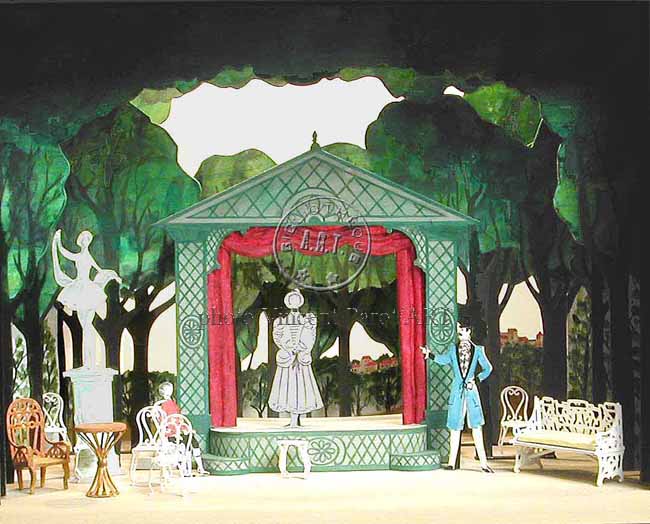les décors et costumes de Hurluberlu (l')  de Jean ANOUILH - 1959