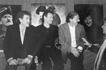 Patrick Prjean, Francis Huster et Pierre Santini, les Trois Cyrano, Exposition Cyrano a cent ans, Mairie du VIme arrt - 1997 - voir histoire de l'A.R.T.