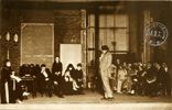 Six personnages en qute d'auteur de Luigi Pirandello, mise en scne de Georges Pitoff, Comdie des Champs-Elyses, 1923 - au centre Michel Simon