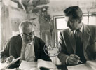 Friedrich Drrenmatt et Georges Vitaly, Le mariage de Monsieur Mississipi, Thtre La Bruyre - 1960 - fonds Georges Vitaly