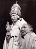Franois Maistre et Georges Wilson dans Dieu, empereur et paysan de Julius Hay, T.N.P. - 1966