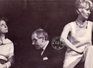 Marcelle Ranson, Jean Anouilh et Odile Mallet, rptition de Tu tais si gentil quand tu tais petit, Thtre Antoine - janvier 1972