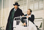 Roger Planchon et Jackie Berroyer, S'agite et se pavane d'Ingmar Bergman, Thtre Comdia - 2004