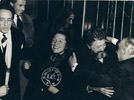 Jean Cocteau, Simone Berriau, Michel Simon et Yves Mirande