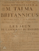 Talma, dans Britannicus, 3 octobre 1824 - voir collections/affiches de théâtre