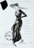 Le système Ribadier de Georges Feydeau, costume de Pascale Bordet, Théâtre Montparnasse - 2007 - voir collections/maquettes de théâtre