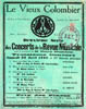Concerts de la Revue Musicale sous la direction de Henry Prunier, Vieux Colombier - 1922
