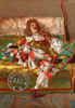 Coquelin a�n� dans le r�le de Mascarille � la Com�die Fran�aise, dessin de Regamey d'apr�s Gibert