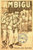 Affiche de Charles Gir pour le Théâtre de l'Ambigu