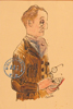 Jean Mercure par Couic - fonds Jean Mercure