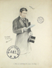 Portrait de Max Dearly dans Un Ange par Henri Rudaux - 1910