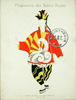 Parade de Jean Cocteau, programme des Ballets Russes, Théâtre du Châtelet - 1917 - voir collections/programmes