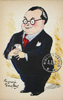 Raymond Soupleix, caricature d'Adrien Pech, fonds Simone Chobillon - voir collections/caricatures