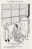 Dessin de Sennep, Château en Suède de Françoise Sagan - 1960 - voir collections/caricatures