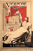 Charles Dullin. Affiche originale de Volpone au Théâtre de l'Atelier 1929. Affiche d'André Barsacq - voir collections/affiches de théâtre