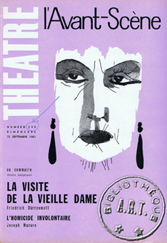 La visite de la vieille dame de Friedrich Dürrenmatt