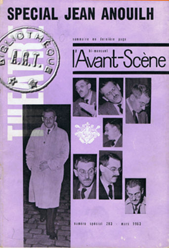 Spécial Jean Anouilh