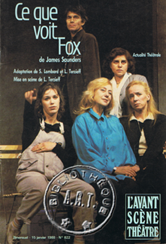Ce que voit Fox de James Saunders