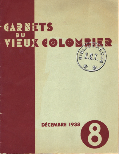 Carnets du Vieux Colombier